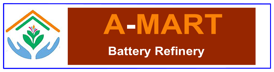 A-MART Battery Refinery Logo
